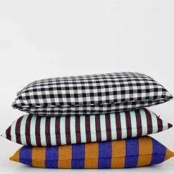 Eco Hugo putetrekk 30x50 cm svart/hvit