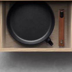 ECO Logic QXR stekepanne 28 cm avtagbart trehåndtak