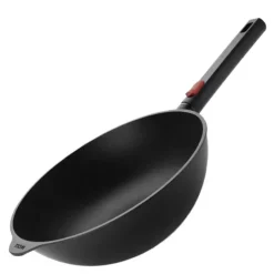 ECO Logic QXR wokpanne 28 cm avtagbart håndtak svart