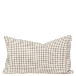 Eco Simon putetrekk 30x50 cm hvit/brun