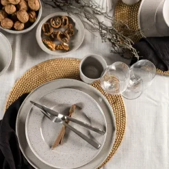 Edda bestikksett 16 deler børstet stål