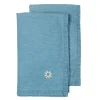 Eden denim serviett 45x45 cm 2 stk blå