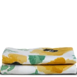 Eden kjøkkenhåndkle 2 stk 50x70 cm blandet gul