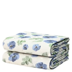 Eden vokset duk 150x250 cm blå mix