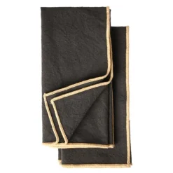 Edith serviett 45x45 cm 2 stk grå