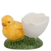 Egg cup eggeglass 9x6 cm hvit