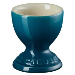 Eggeglass stengods deep teal