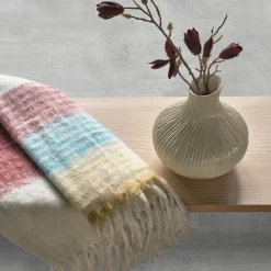 Eik vase 27x28 cm krem