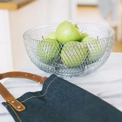 Elena forkle denimstoff m/lomme 70x80 cm pu-skinn