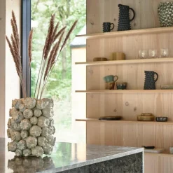 Elha vase/blomsterpotte 32cm kremfarget