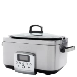 Elite slowcooker 6L stål