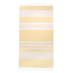 Ella Hamam duk 145x250 cm gul
