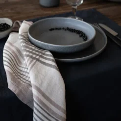 Ella serviett 50x50 cm grey checkered