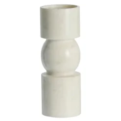 Ellia lysestake 23 cm hvit