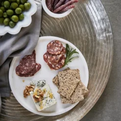 Ellia serveringsfat 25x25 cm hvit