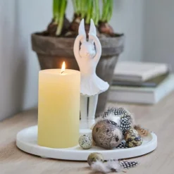 Ellia serveringsfat 25x25 cm hvit