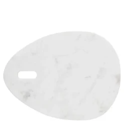 Ellia skjærebrett 40x30 cm hvit marmor