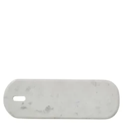 Ellia skjærebrett 60x20 cm hvit marmor