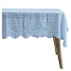 Eloise duk 220x160 cm lyseblå