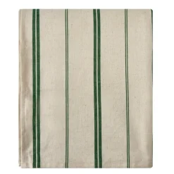 Elsa duk 145x250 cm stripe natur/grønn