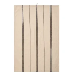 Elsa kjøkkenhåndkle 70x50 cm natur/svart