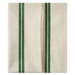 Elsa serviett 45x45 cm 2 stk natur/grønn