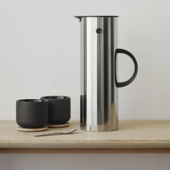 EM77 termokanne 1L stål