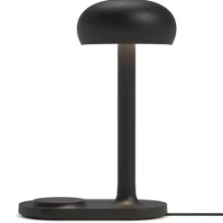 Emendo lampe med trådløs Qi-lader svart