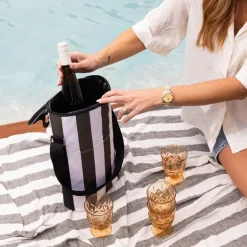 Emilie pledd 170x130 cm grønn/hvit