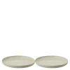 Emma tallerken 24 cm 2 stk grå