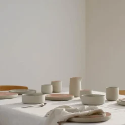 Emma tallerken 24 cm 2 stk rose