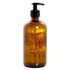 Empty glass bottle tom såpedispenser 500 ml Hand Soap brun