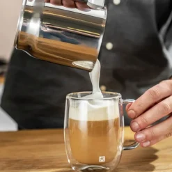 Enfinigy melkeskummer 0,4L sølv