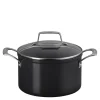 ENSC gryte med glasslokk 3,8L 20 cm black
