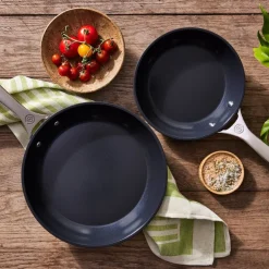 ENSC stekepannesett 2 deler 24+28 cm black