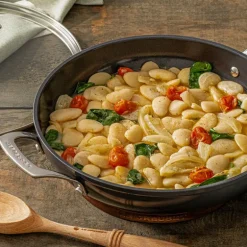 ENSC traktørpanne med glasslokk 3,2L 28 cm black