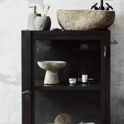 Eris skål på stett 21,5 cm rustic sand