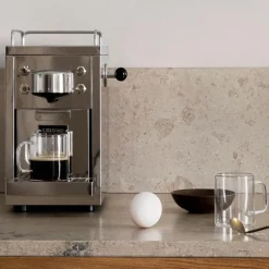 Espresso kaffemaskin 1,5L sølv