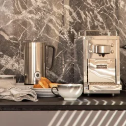 Espresso kaffemaskin 1,5L sølv