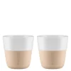 Espresso krus 8 cl 2 stk beige