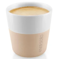 Espresso krus 8 cl 2 stk beige