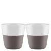 Espresso krus 8 cl 2 stk grå