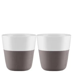 Espresso krus 8 cl 2 stk grå