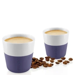 Espresso krus 8 cl 2 stk violet