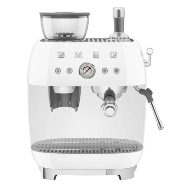 Espressomaskin EGF03 2,4L m/kaffekvern hvit