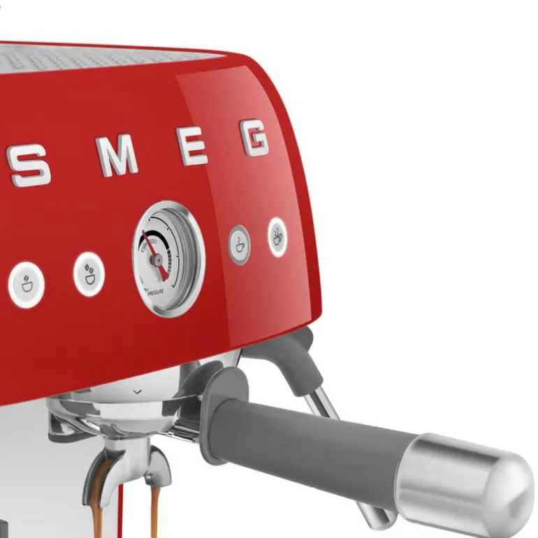 Espressomaskin EGF03 2,4L m/kaffekvern rød