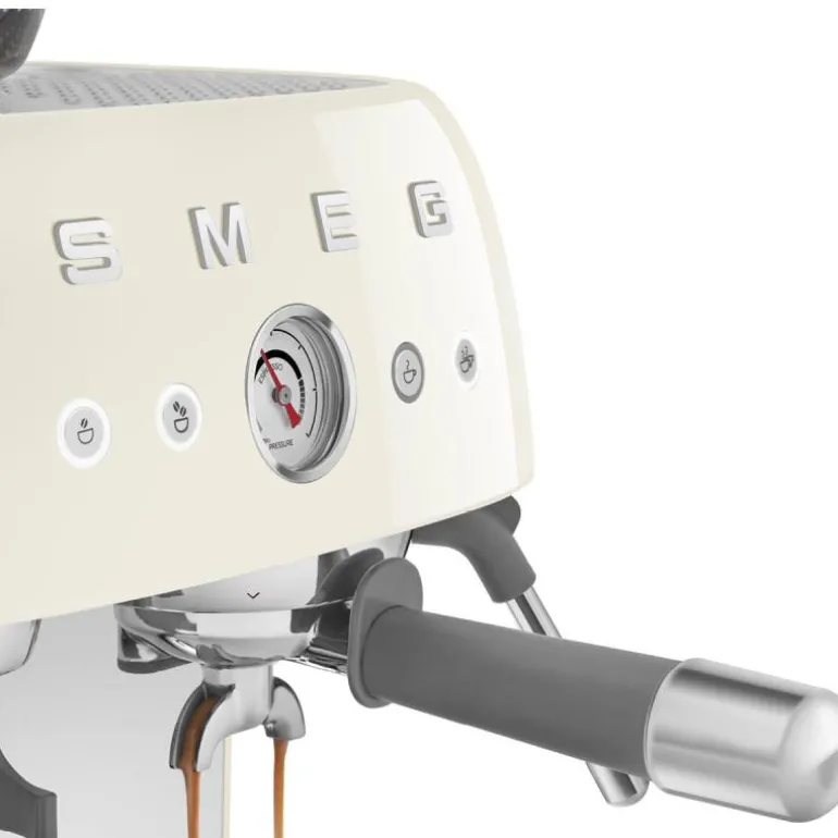 Espressomaskin EGF03 2,4L m/kaffekvern krem