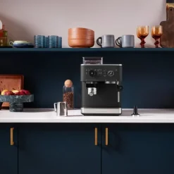 Espressomaskin m/kaffekvern halvautomatisk 5KES6551 cast iron black