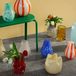 Esther vase 30 cm anise flower yellow