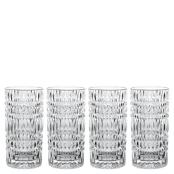Ethno høye glass 43,4 cl 4 stk